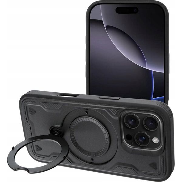 Futerał FROST ARMOR do IPHONE 16 Pro czarny