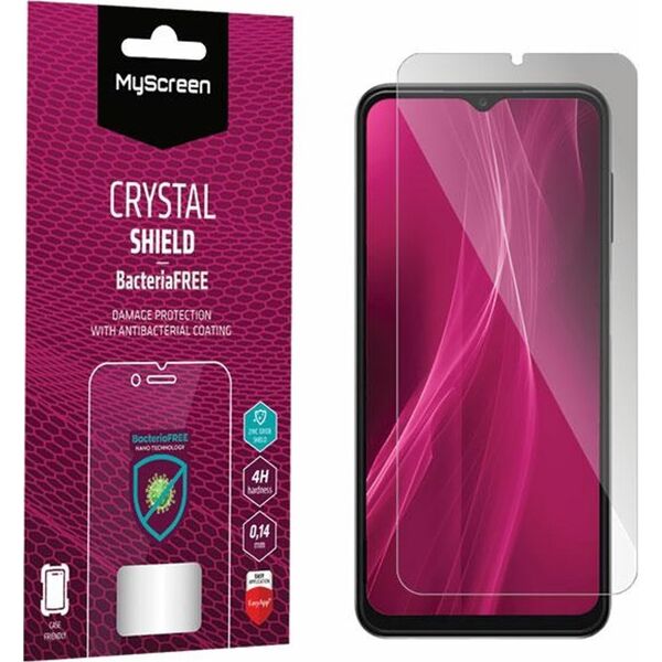 MyScreen Protector Samsung Galaxy A12/M12 - Folia antybakteryjna MyScreen CRYSTAL SHIELD BacteriaFREE