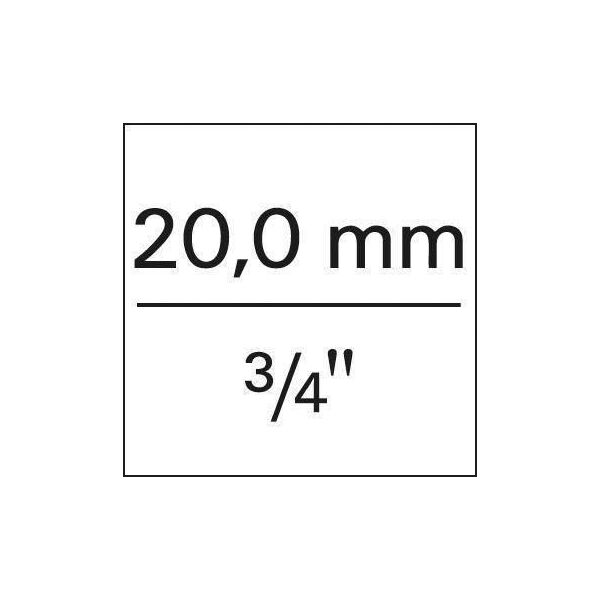 Hazet Nasadka wkretakowa 3/4"d.srub z gniaz.6-kat.14x54,5mm HAZET
