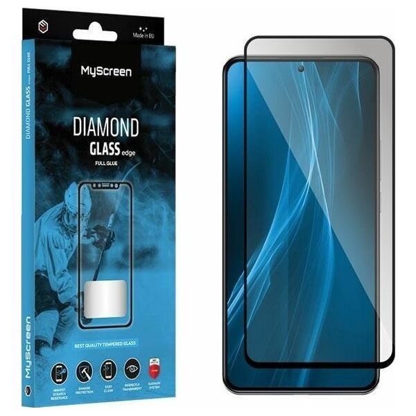 MyScreen Protector Szkło hartowane MyScreen Diamond Glass Edge FG Huawei Nova 11i czarny/black Full Glue
