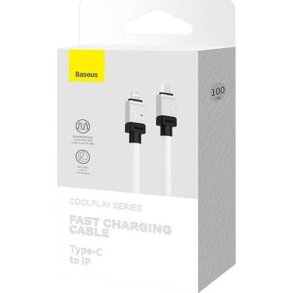 Kabel USB Baseus USB-C - Lightning 1 m Czarny (CAKW000002)