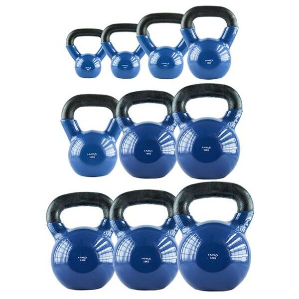 Kettlebell HMS KNV32 gumowany 32 kg