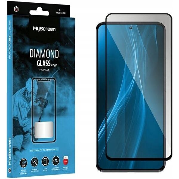 MyScreen Protector MS Diamond Glass Edge FG OnePlus 10T czarny/black Full Glue