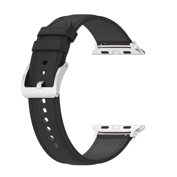 Bizon Strap Watch Casual Apple Watch 44/45/46/49mm black