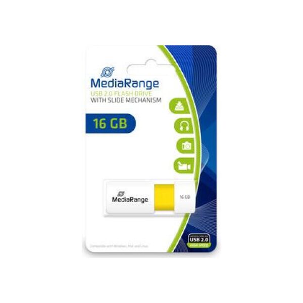 Pendrive MediaRange 16 GB  (MR972)