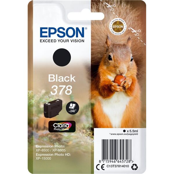 Tusz Epson Tusz 378 (black)