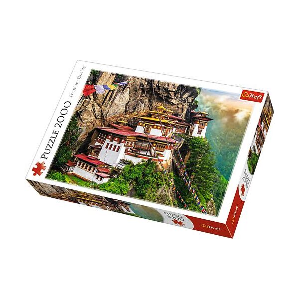 Trefl Puzzle 2000el Tygrysie gniazdo, Bhutan (27092)