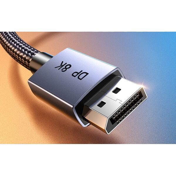 Kabel Ugreen Kabel UGREEN DP120 DisplayPort 1.4 8K60Hz 32.4Gbps 3m czarny