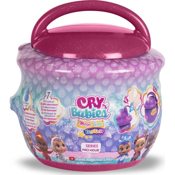 Tm Toys 7w1 Cry Babies DOMEK DLA LALEK +LALKA BOBAS płacząca Magic Tears +AKCESORIA