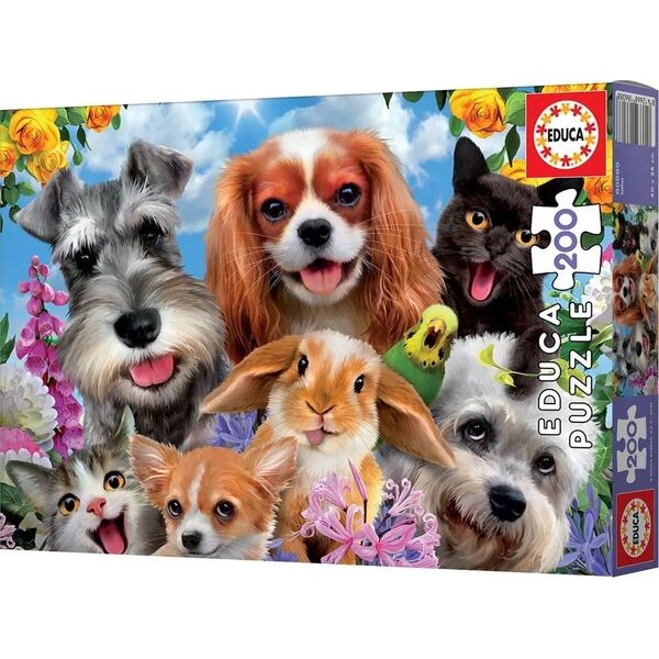 Ravensburger Puzzle 200 Zwierzęta domowe G3