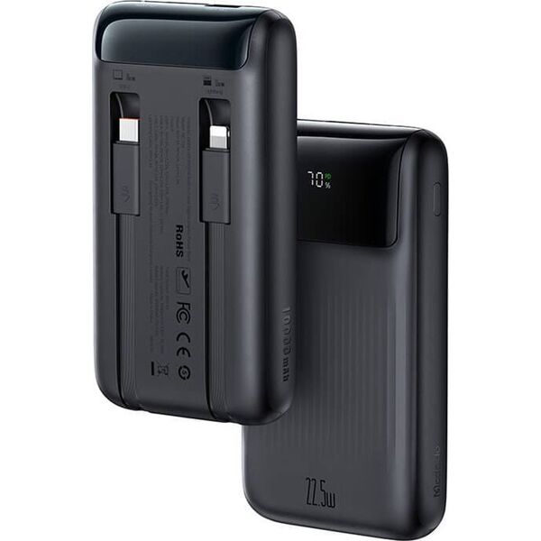 Powerbank Mcdodo Power Bank Mcdodo MC-0241 Digital Dis 10000mAh, 22,5W (czarny)