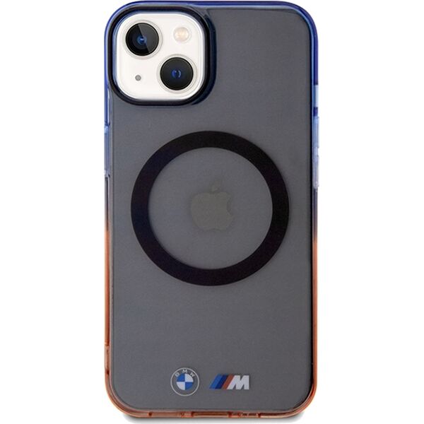 Θήκη BMW BMHMP15MHTGE Apple iPhone 15 Plus / 14 Plus σκληρός προφυλακτήρας κλίσης MagSafe γκρι/γκρι 14442916 3666339144807