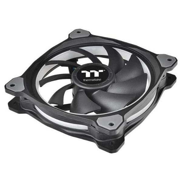 Wentylator Thermaltake Riing Plus 12 RGB 3-pack + Hub + 3 paski LED (CL-F076-PL12SW-A)