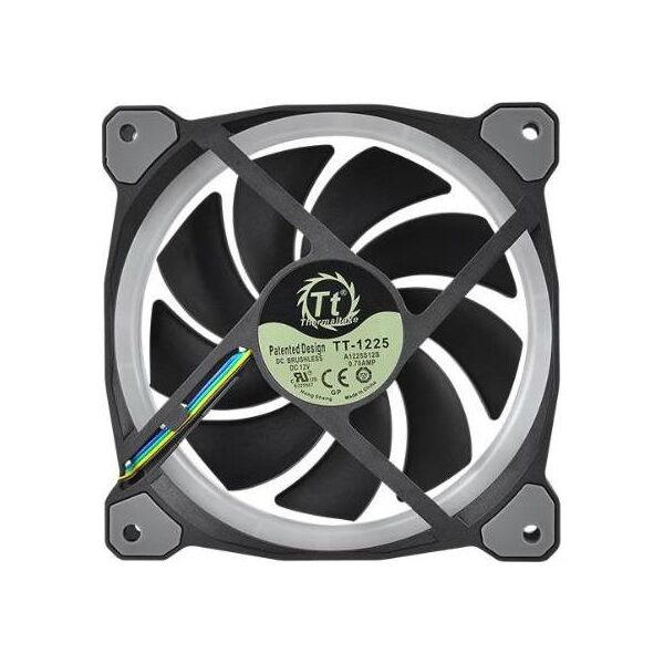 Wentylator Thermaltake Riing Plus 12 RGB 3-pack + Hub + 3 paski LED (CL-F076-PL12SW-A)
