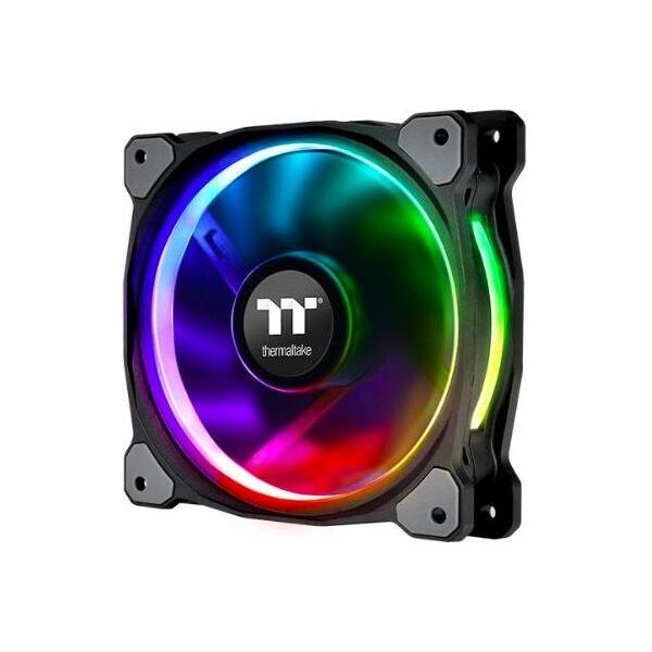 Wentylator Thermaltake Riing Plus 12 RGB 3-pack + Hub + 3 paski LED (CL-F076-PL12SW-A)