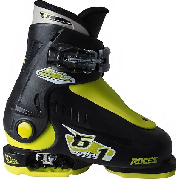 Roces Buty narciarskie Roces Idea Up czarno-limonkowe Junior 450490 18 25-29