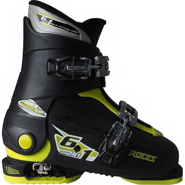 Roces Buty narciarskie Roces Idea Up czarno-limonkowe Junior 450491 18 30-35