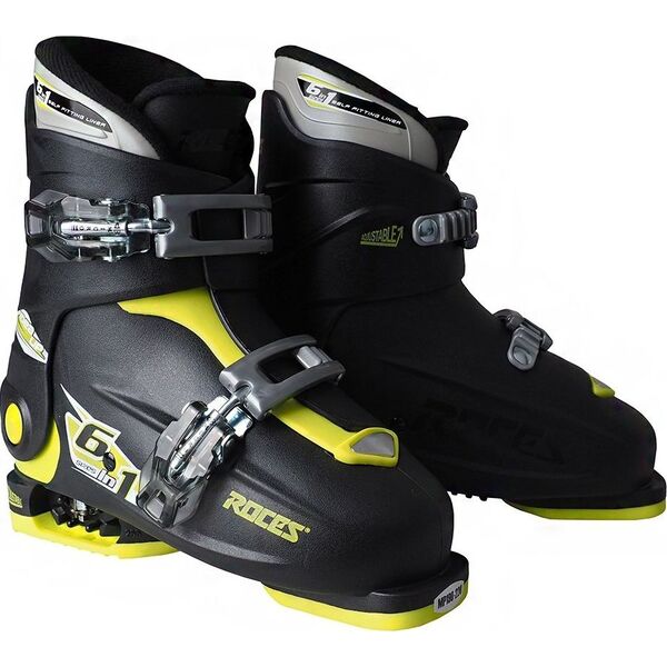 Roces Buty narciarskie Roces Idea Up czarno-limonkowe Junior 450491 18 30-35