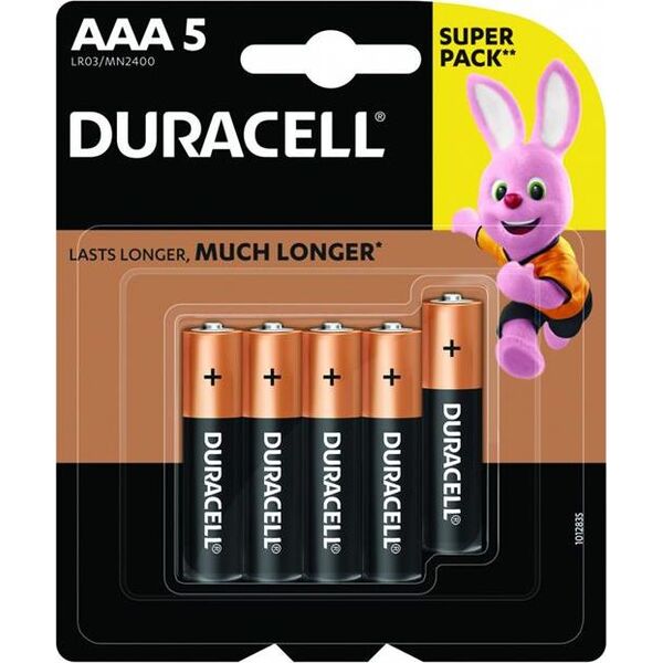 Duracell Bateria AAA / R03 5 szt.