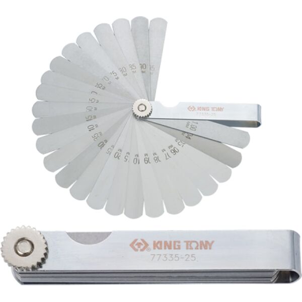 King Tony SZCZELINOMIERZE 25 SZT. 0.04 - 1.00mm 13x85mm King Tony