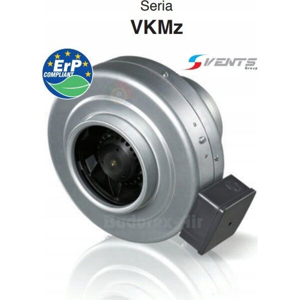 Vents INLINE CENTRIFUGAL FAN VENTS VKMZ 100