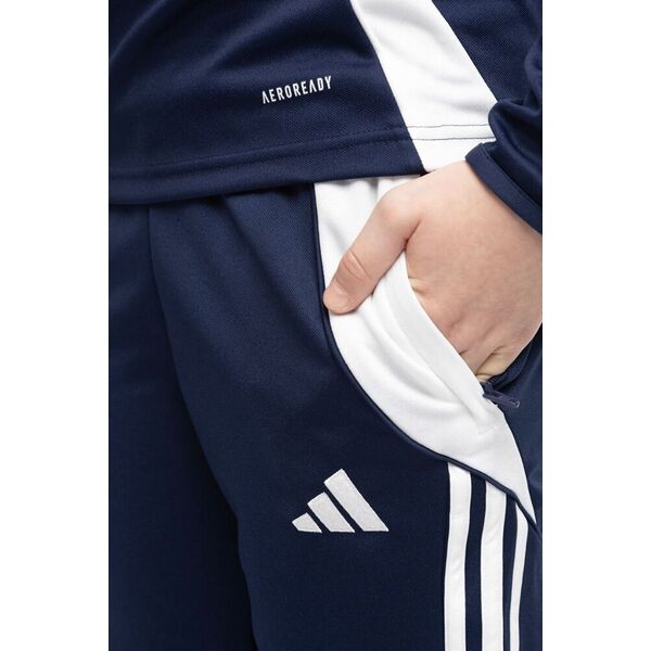 Adidas Spodnie dla dzieci adidas Tiro 24 Slim Training granatowe IS1001 128cm