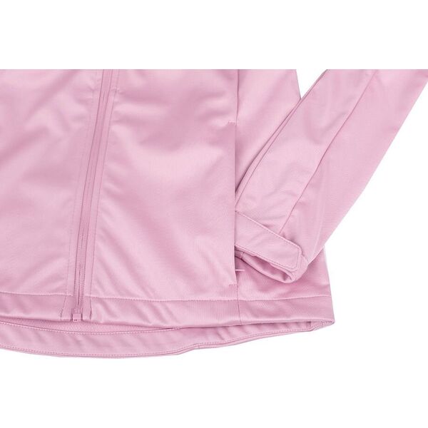 4f Kurtka przejściowa softshell z kapturem damska 4F F215 różowa 4FWSS24TSOFF215 56S L