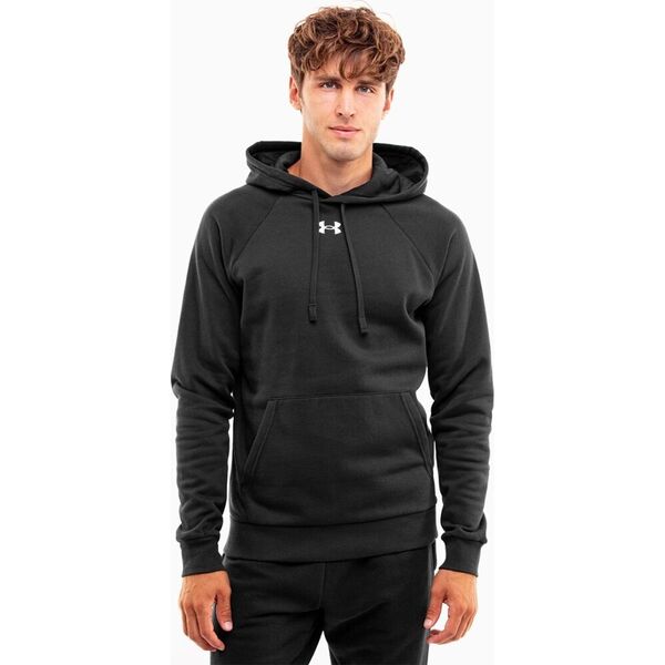 Under Armour Bluza męska Under Armour Rival Fleece Hoodie czarna 1379757 001 S