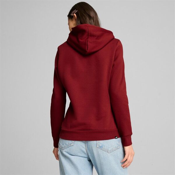 Puma Bluza damska Puma Ess  Logo LAB Hoodie FL bordowa 682987 13 M