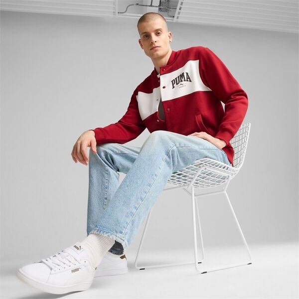 Kurtka męska Puma Kurtka męska Puma Squad Bomber czerwona 681798 13 M