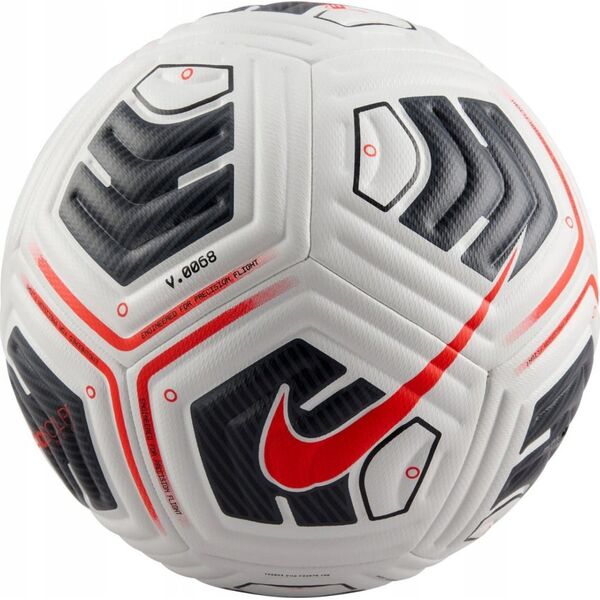 Nike Piłka nożna Nike Academy Plus biało-czarno-pomarańczowa FZ2979 100 4
