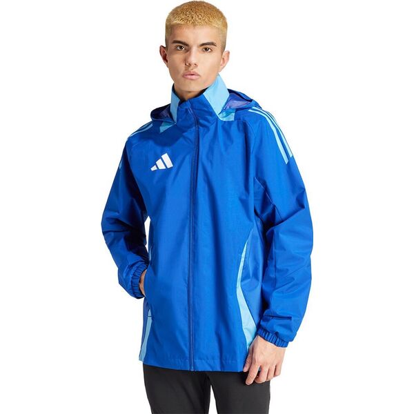 Kurtka męska Adidas Kurtka męska adidas Tiro 24 Competition All-Weather niebieska IR7561 L