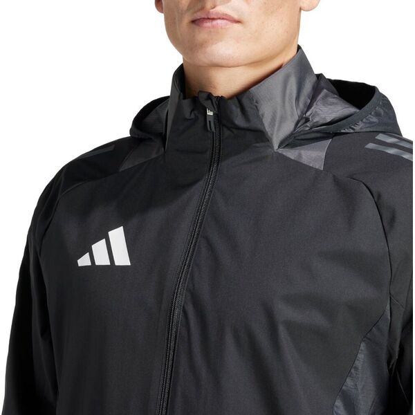 Kurtka męska Adidas Kurtka męska adidas Tiro 24 Competition All-Weather czarna IJ8343 S