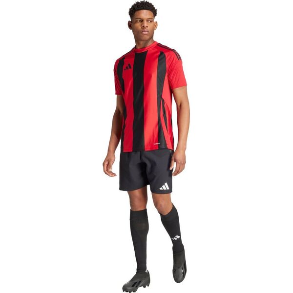 Adidas Koszulka męska adidas Striped 24 Jersey czerwono-czarna IW4556 2XL