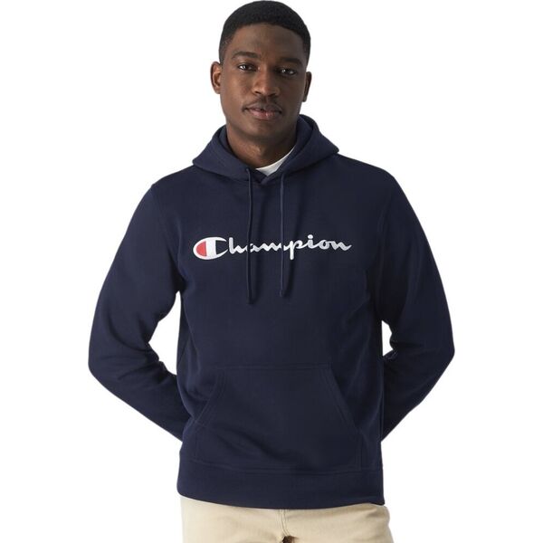 Champion Bluza męska Champion Hooded granatowa 220253 BS501 L