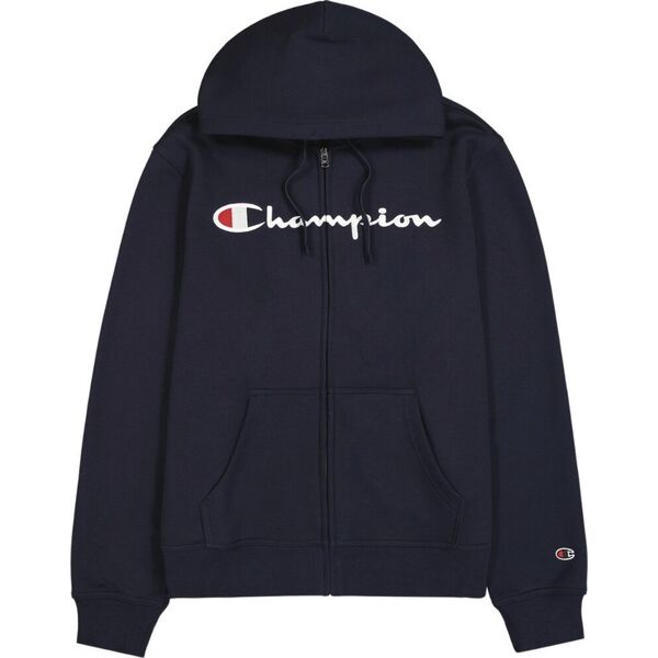 Champion Bluza męska Champion Full Zip Hoodie granatowa 220255 BS501 L