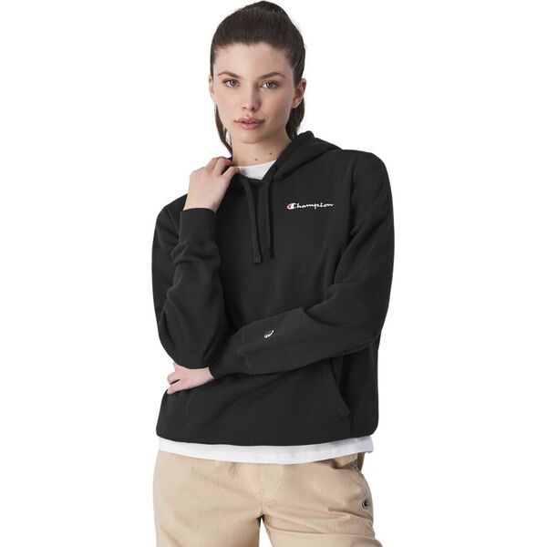 Champion Bluza damska Champion Hooded czarna 117530 KK001 L