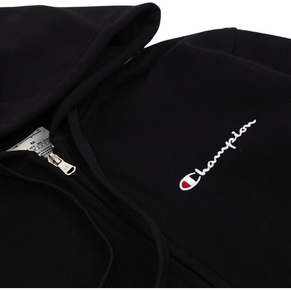Champion Bluza męska Champion Full Zip Hoodie czarna 220260 KK001 2XL