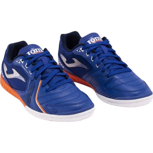 Joma Buty piłkarskie Joma Dribling Indoor 2404 niebiesko-pomarańczowe DRIW2404IN 45