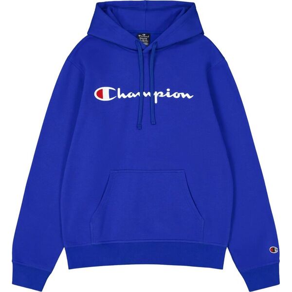 Champion Bluza męska Champion Hooded niebieska 220253 BS008 S