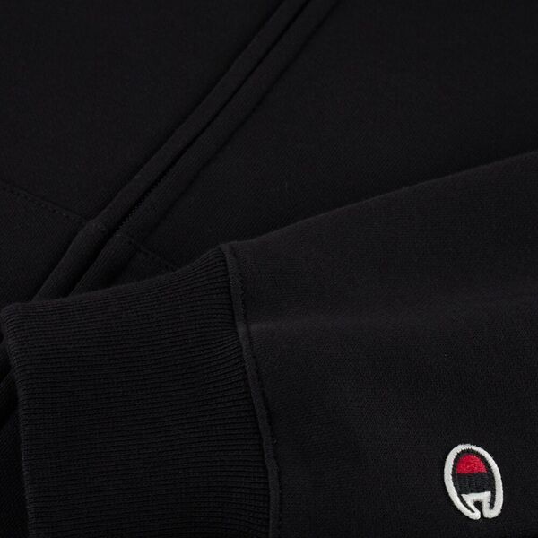 Champion Bluza damska Champion Full Zip Hoodie czarna 117531 KK001 S