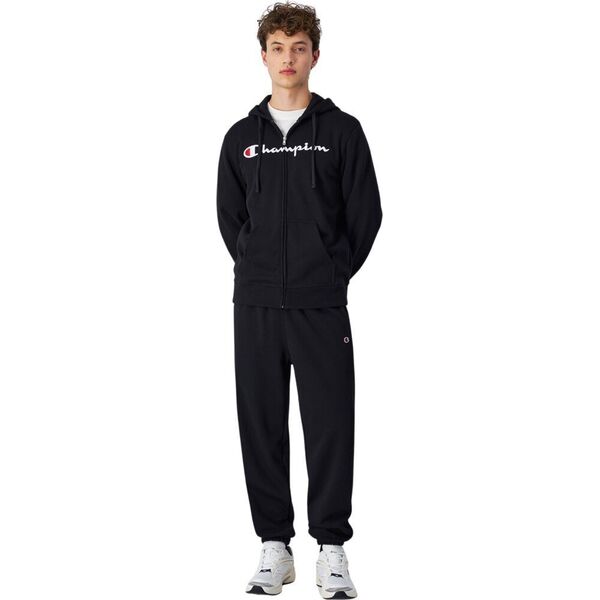 Champion Bluza męska Champion Full Zip Hoodie czarna 220255 KK001 M