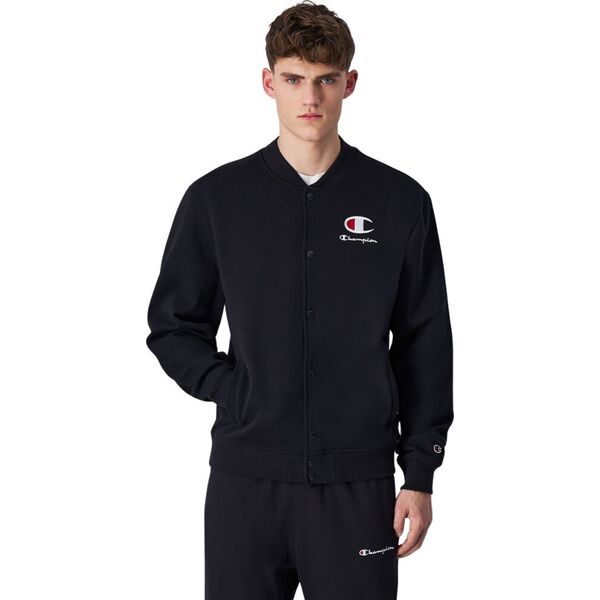 Champion Bluza męska Champion Bomber Sweatshirt czarna 220269 KK001 M