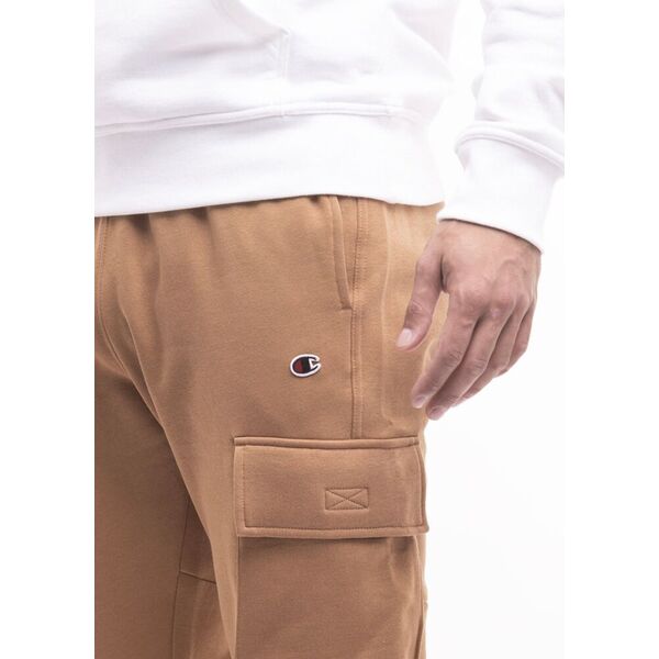Champion Spodnie męskie Champion Rib Cuff Cargo Pants musztardowe 220298 MS034 L