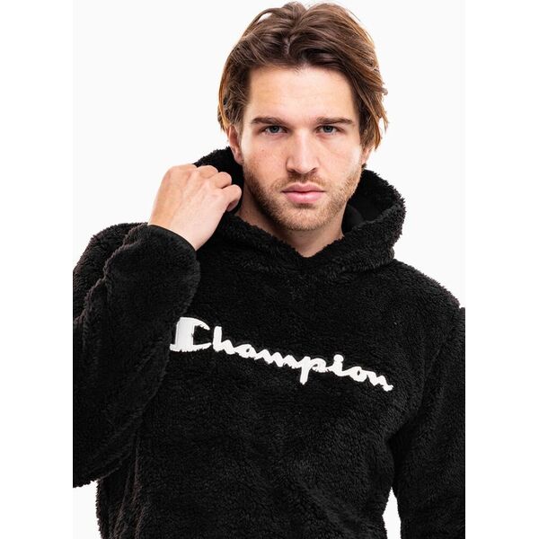 Champion Bluza męska Champion Hooded Top czarna 220445 KK001 M
