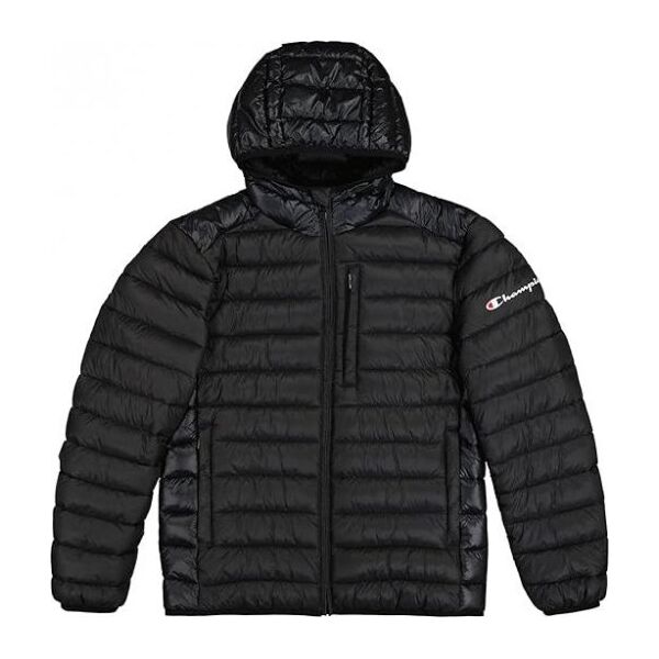 Kurtka męska Champion Kurtka męska Champion Hooded czarna 220340 KK001 M