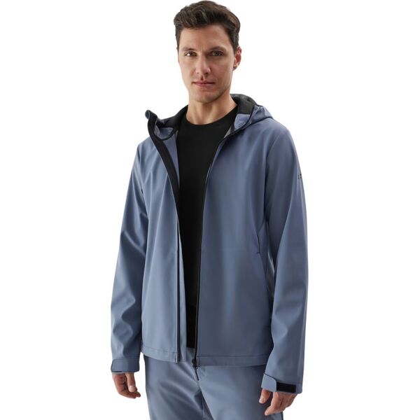 Kurtka męska 4f Kurtka męska softshell 4F M283 denim 4FWAW24TSOFM283 32S 2XL