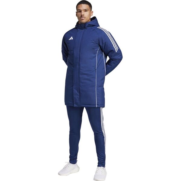 Kurtka męska Adidas Kurtka męska adidas Tiro 24 Stadium Parka niebieska IR9495 L