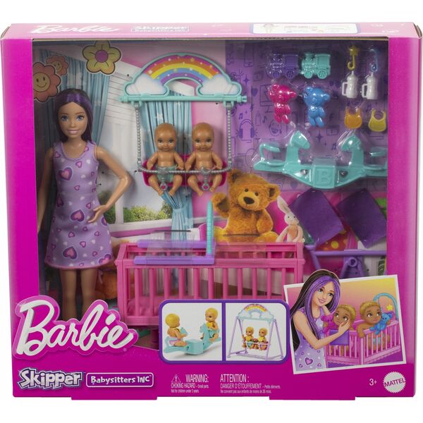 Mattel „Barbie Skipper“ auklės rinkinys