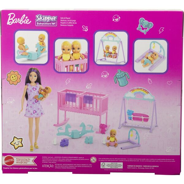 Mattel „Barbie Skipper“ auklės rinkinys